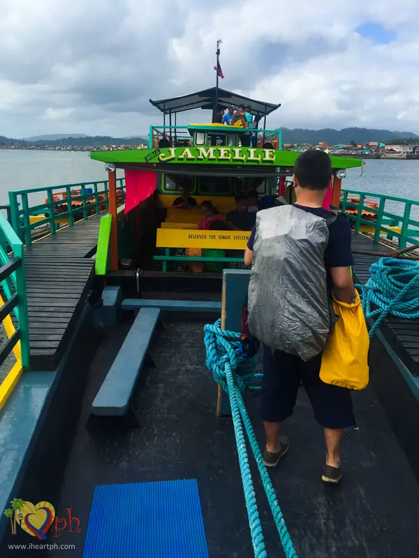 On board M/B Jamelle from Mauban to Cagbalete Island
