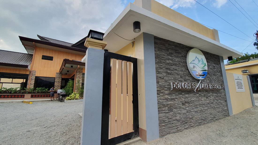 Facade of Dolores Lake Resort in Lake Sebu, South Cotabato