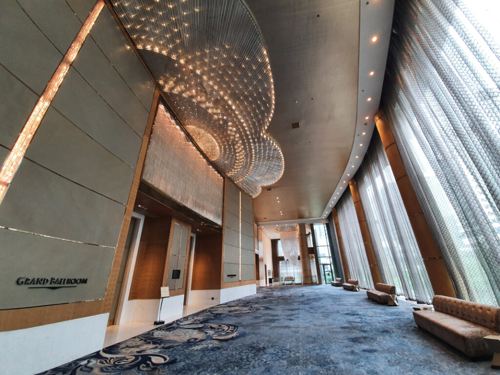 Grand Ballroom Lobby at Shangri-La at the Fort Manila