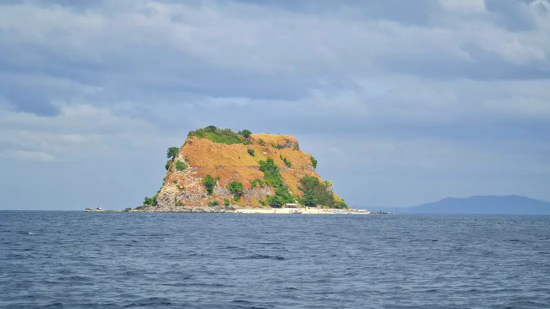 Sombrero Island in Tingloy Batangas Philippines