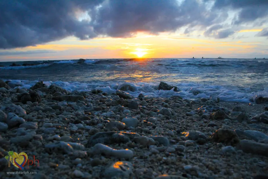 Sunrise at Oslob Beach in South Cebu, Philippines