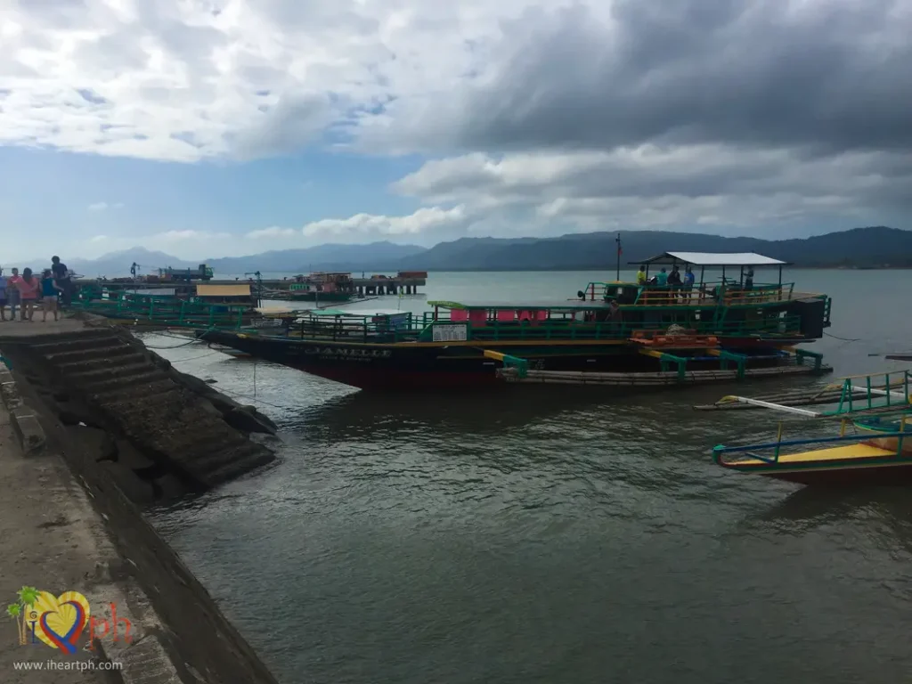 At the port of Mauban 