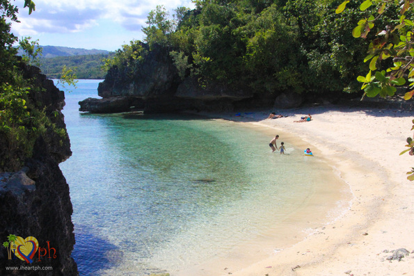 Beach in Salagdoong, Siquijor in the Philippines