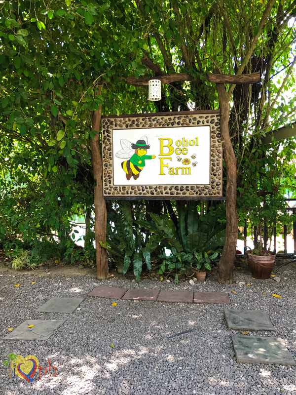 Entrance of the Bohol Bee Farm in Panglao