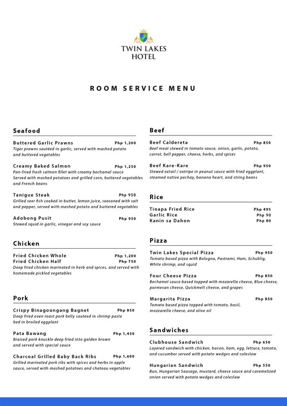 room service menu 2