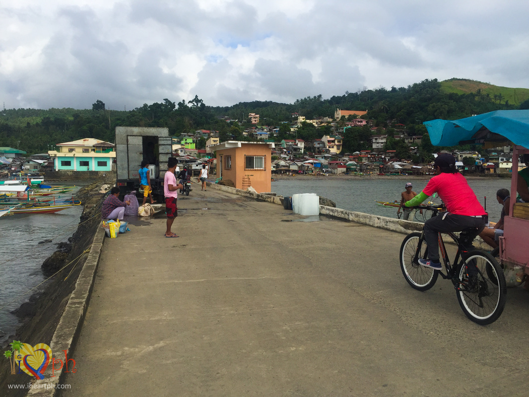 At the port of Mauban on the way to Cagbalete Island