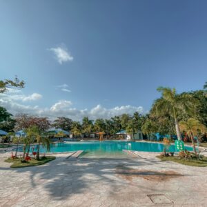 Pool in Aquazul Resort in Cagbalete Island Philippines