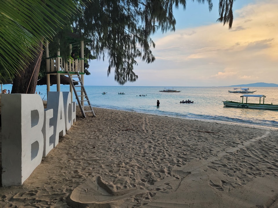 Beachfront of Villa Noe Beach Resort